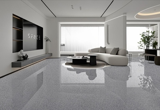 Mirror marble effect epoxy floor coating Wear resistant and durable floor paint Colored sand floor coating epoxy