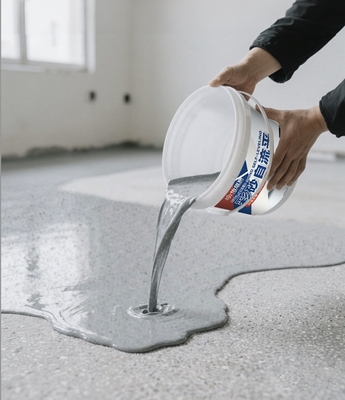 Mirror marble effect epoxy floor coating Wear resistant and durable floor paint Colored sand floor coating epoxy