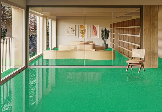 Colorful Epoxy sand coating Cheap marble effect floor Epoxy resin floor home Self leveling floor paint color sand good choice for GYM flooring