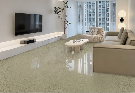 Two components self leveling paint Epoxy marble stone floor Environmentally friendly epoxy resin floor coating Home use color sand floor
