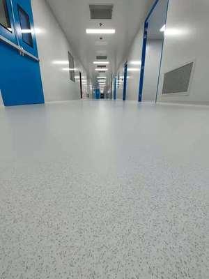 Epoxy Industrial Flooring High Glossy Epoxy Resin Colored Sand Floor Self Leveling Floor Paint For Garden Hospital