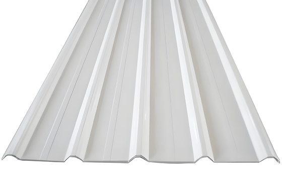 High quality UPVC roofing sheets White color T1070 UPVC roof sheet Wave roofing sheets Cheap PVC roofing material