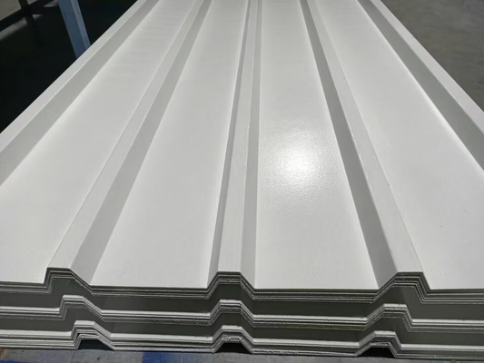 High quality UPVC roofing sheets White color T1070 UPVC roof sheet Wave roofing sheets Cheap PVC roofing material