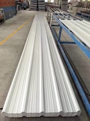 High quality UPVC roofing sheets White color T1070 UPVC roof sheet Wave roofing sheets Cheap PVC roofing material
