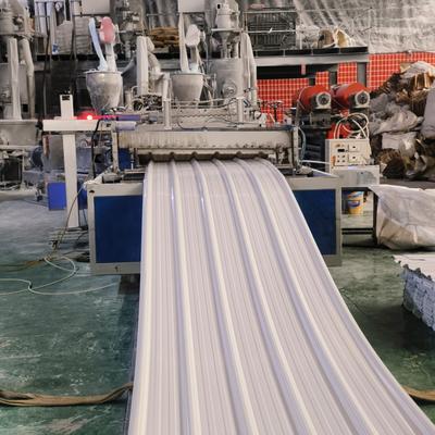 White 1130mm UPVC Roofing Sheets Plastic Roof Sheet Thermal Insulation Solution Tailored For Commercial Center Roofing Needs