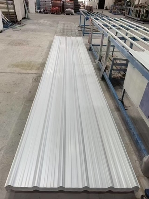 Thermal insulation UPVC roofing sheets factory sale 1130mm UPVC roof sheet best choice plastic sheet for roofing manufacturer of UPVC roofing