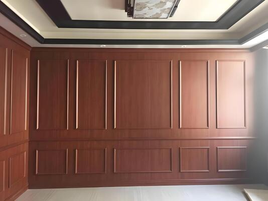 5mm/8mm thickness Carbon crystal plate bamboo charcoal fiber wood veneer PVC foam board for indoor wall decorative