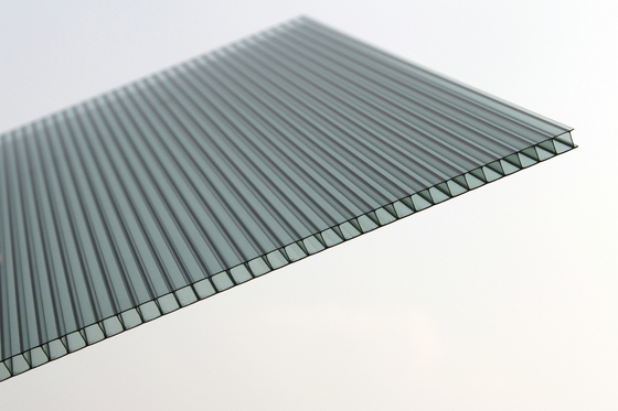 6mm  Polycarbonate Sheet / Polycarbonate Flat Sheeting Flame Resistance