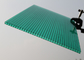 Soundproof Polycarbonate Patio Roof Panels , Green Plastic Roofing Sheets